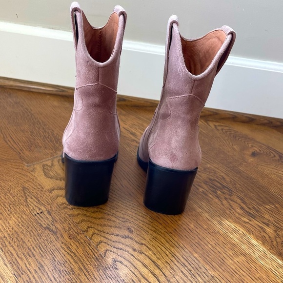 JEFFREY CAMPBELL Jument Western Bootie Pink Suede  size 6 - Picture 9 of 12